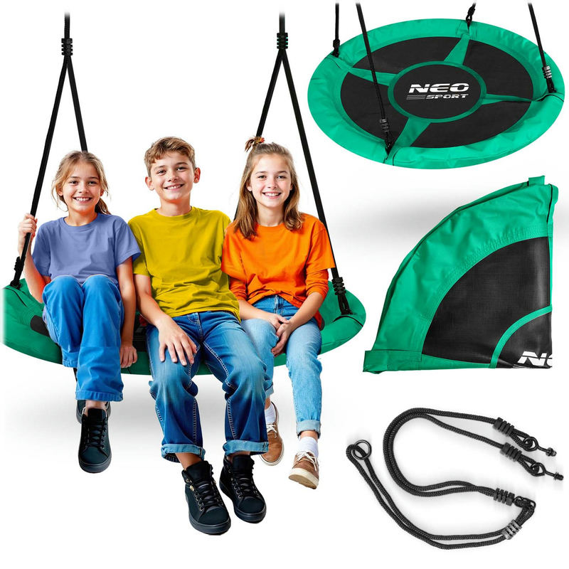 Stārķa ligzdas šūpoles Neo-Sport Swingo 110 cm – produkta kopskats