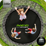 Dārza batuts 8ft/252 cm ar iekšējo tīklu Neo-Sport NS-08C221 – produkta galerijas skats, 4. pozīcija