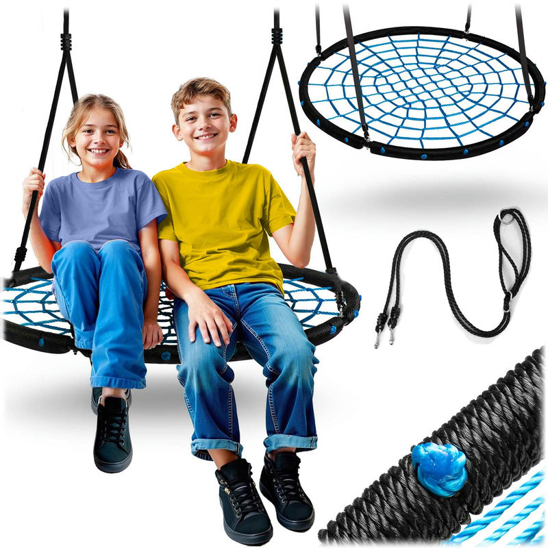 Huśtawka bocianie gniazdo Neo-Sport NS-104 100 cm