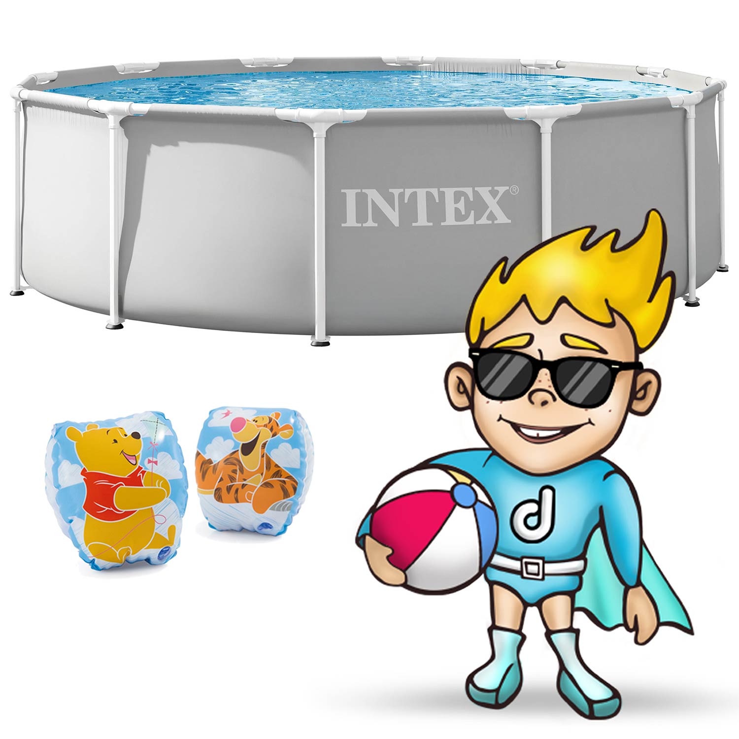 Stelaža baseins Intex 366 x 99 cm 17w1 26716ND – produkta galerijas skats, 2. pozīcija