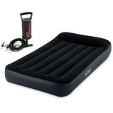 Materac dmuchany 191x99x25 cm z pompką tłokową INTEX 64141
