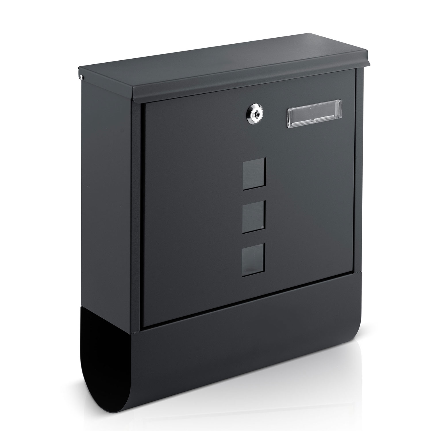 Pastkastīte 34x30,5x10 cm antracīta HM-861 – produkta galerijas skats, 2. pozīcija
