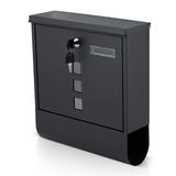 Pastkastīte 34x30,5x10 cm antracīta HM-861 – produkta galerijas skats, 4. pozīcija