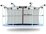 Iekšējais tīkls batutam Neo-Sport 465 cm 15 ft, 10 balsti – produkta galerijas skats, 2. pozīcija