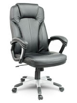 Biroja krēsls Sofotel EG-222 124 cm, melns – produkta kopskats