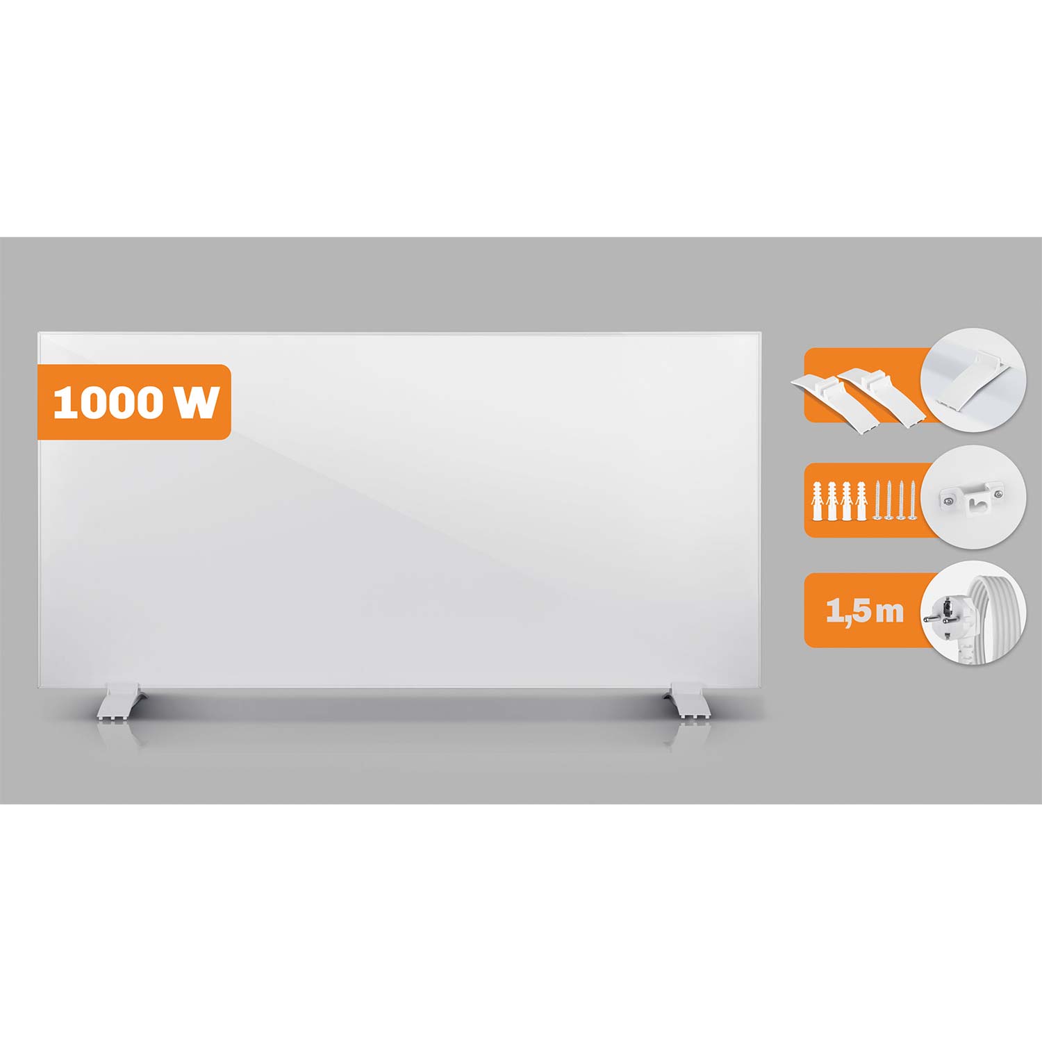 Infrasarkanais sildītājs 1000 W Berdsen BD-991 – produkta galerijas skats, 2. pozīcija