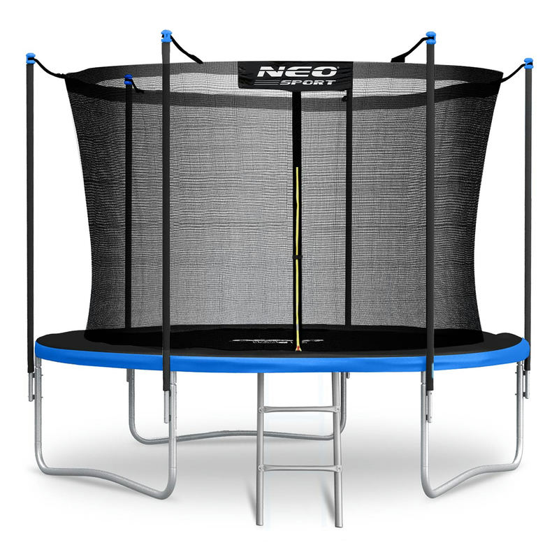 Dārza batuts 6 ft / 183 cm ar iekšējo tīklu un kāpnēm Neo-Sport NS-06W241 – produkta kopskats