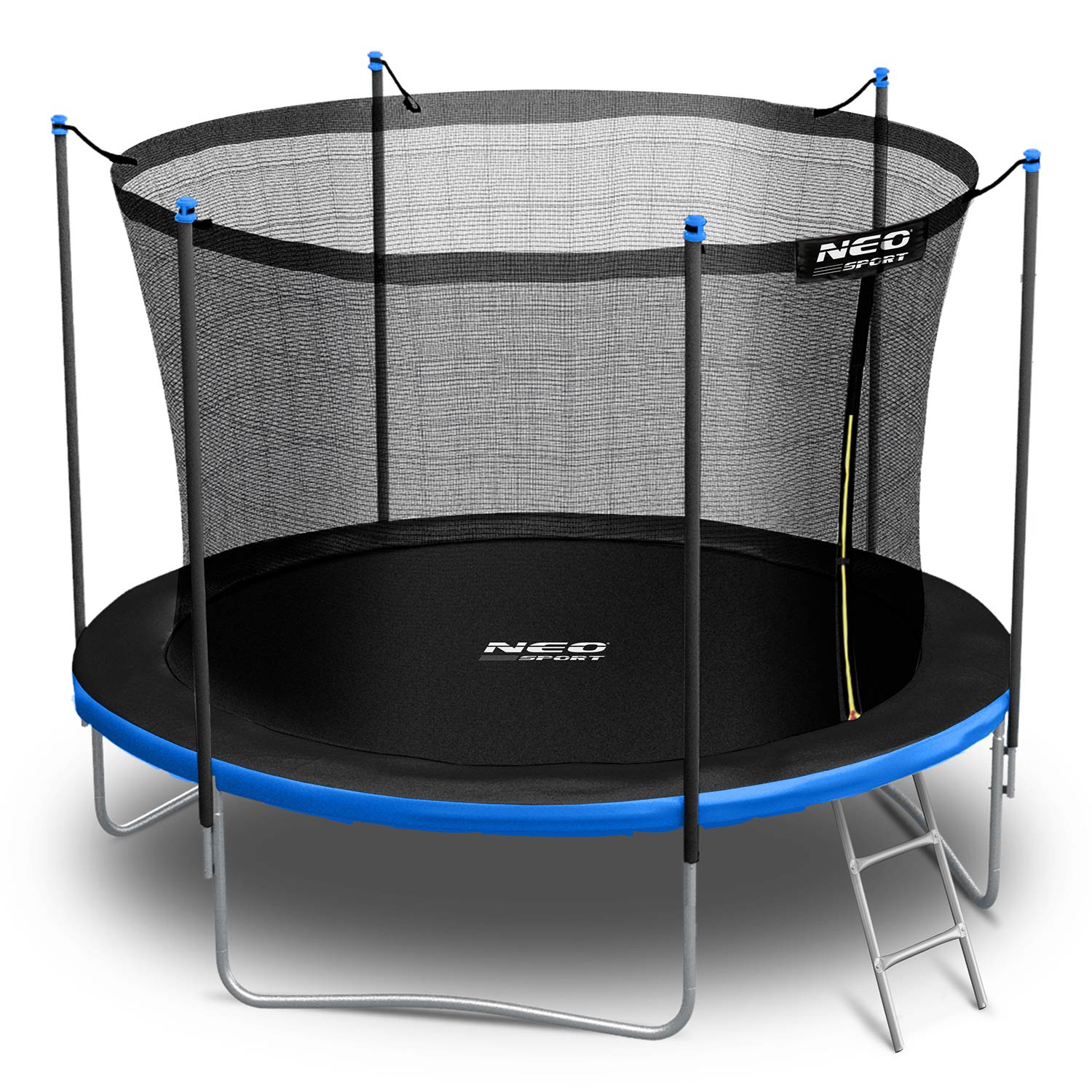 Dārza batuts 6 ft / 183 cm ar iekšējo tīklu un kāpnēm Neo-Sport NS-06W241 – produkta galerijas skats, 2. pozīcija