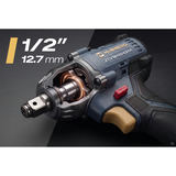 Akumulatora triecienatslēga Humberg HM-442 21 V 850 Nm – produkta galerijas skats, 7. pozīcija