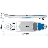 SUP dēlis Aquasurf 320 x 84 x 15 cm Neo-Sport 170200 – produkta galerijas skats, 4. pozīcija