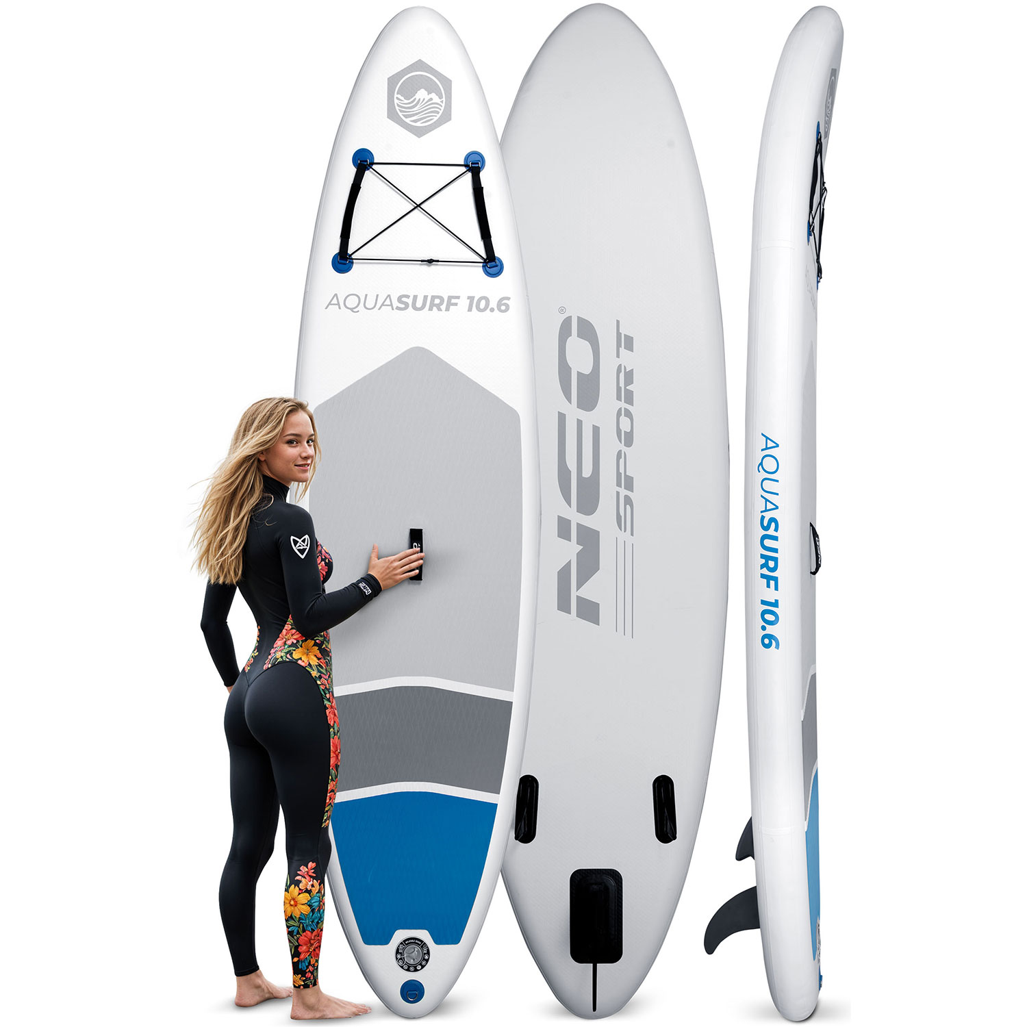 SUP dēlis Aquasurf 320 x 84 x 15 cm Neo-Sport 170200 – produkta galerijas skats, 2. pozīcija