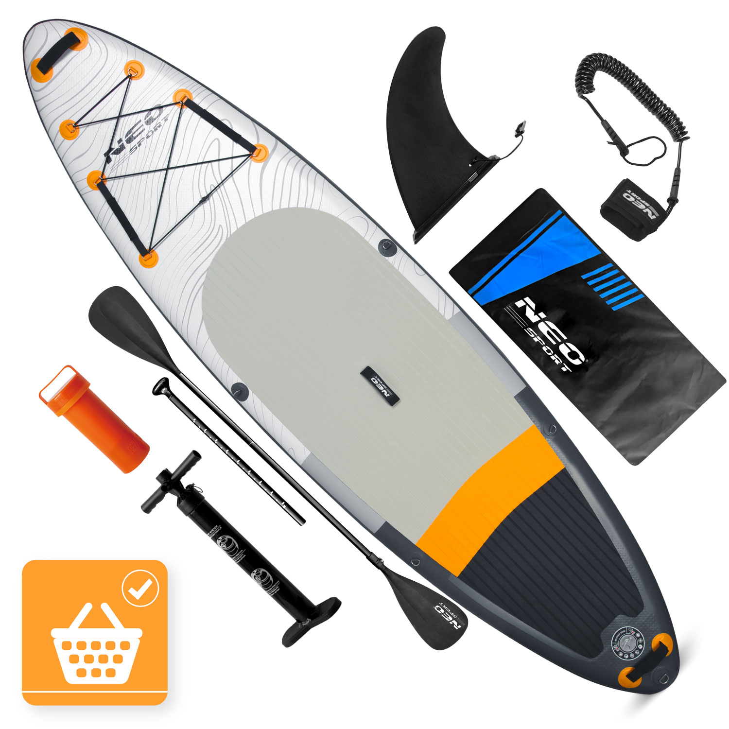 SUP dēlis Aquasurf 320 x 84 x 15 cm Neo-Sport 170211 – produkta galerijas skats, 2. pozīcija