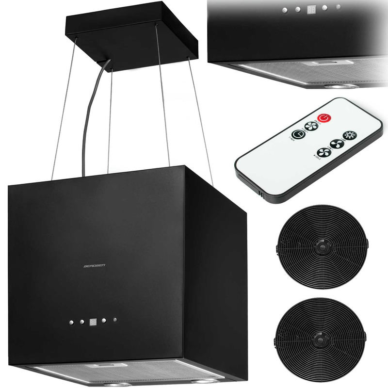 Iebūvējams virtuves tvaika nosūcējs 40 cm Berdsen 40E + 2 filtri – produkta kopskats