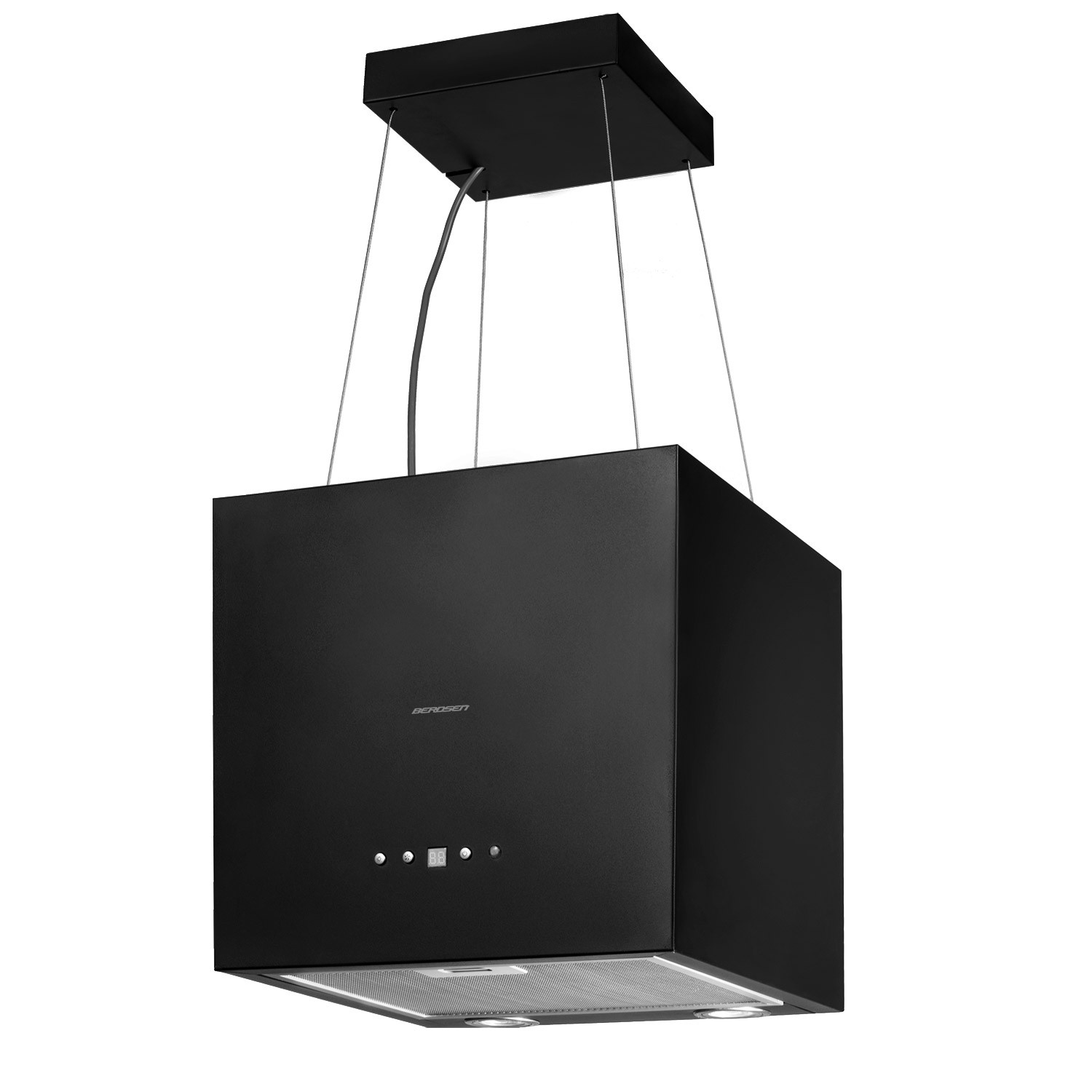 Iebūvējams virtuves tvaika nosūcējs 40 cm Berdsen 40E + 2 filtri – produkta galerijas skats, 2. pozīcija