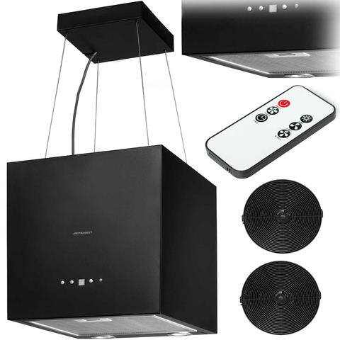 Iebūvējams virtuves tvaika nosūcējs 40 cm Berdsen 40E + 2 filtri