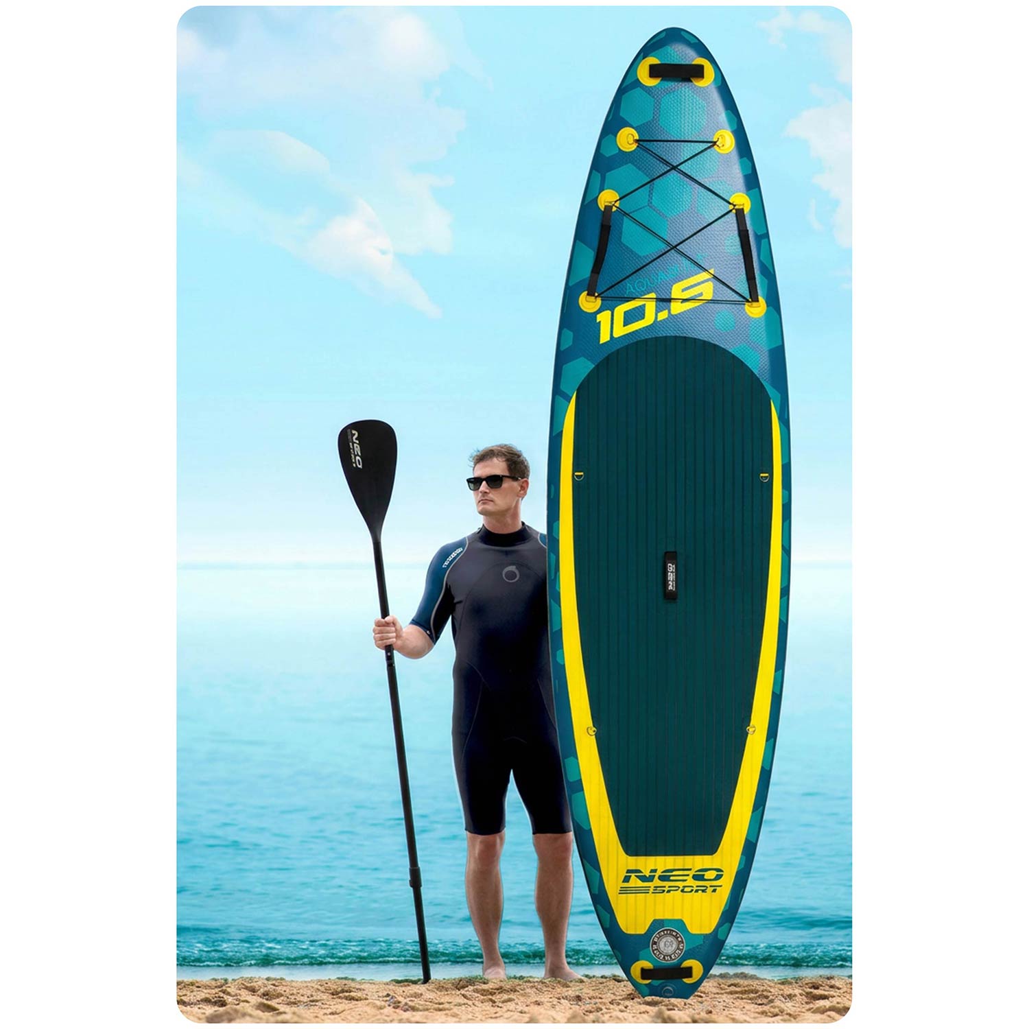SUP dēlis Aquasurf 320 x 84 x 15 cm Neo-Sport 170213 – produkta galerijas skats, 2. pozīcija
