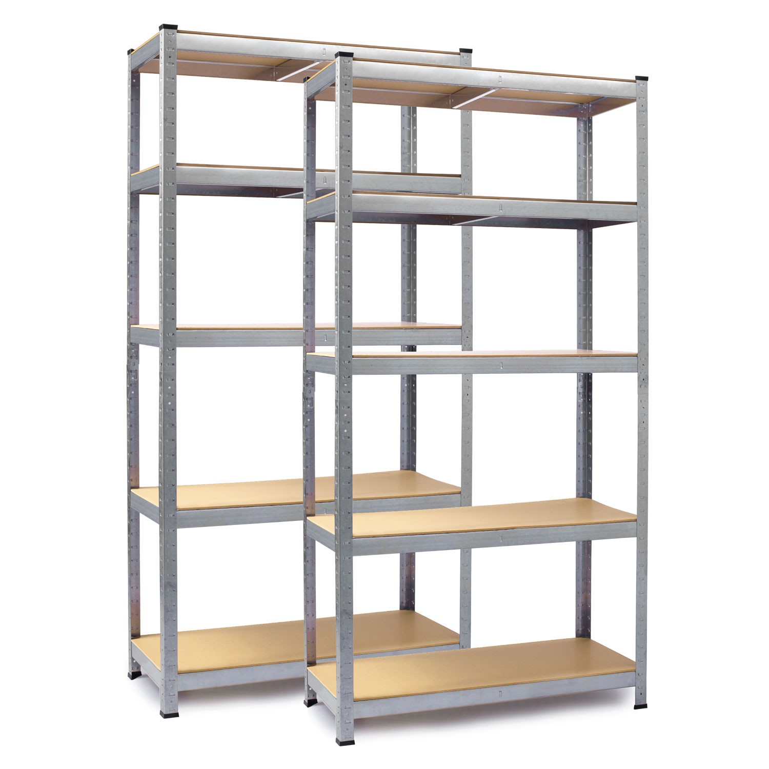 Metāla noliktavas plaukts komplekts 2 gab. 150 x 75 x 30 cm Humberg HR-810 – produkta galerijas skats, 2. pozīcija