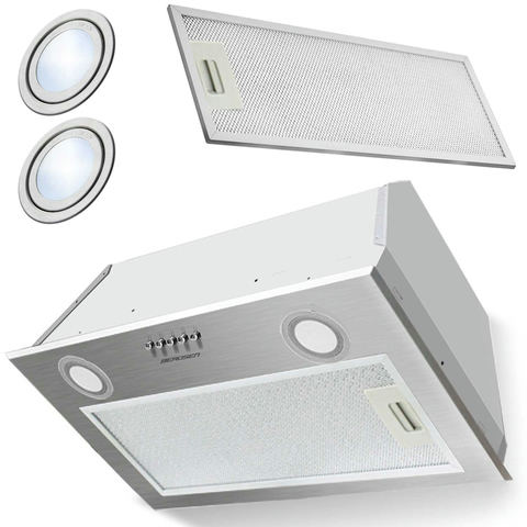 Virtuves tvaika nosūcējs zemskapja 60 cm Inox BE-50 Berdsen