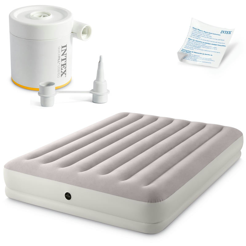 Piepūšamais matracis Intex 64179 203x152x30 cm ar elektrisko sūkni – produkta kopskats