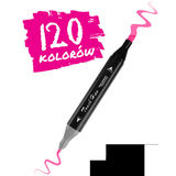 Nukido NK-913 alkohola marķieri ar somu, 120 gab – produkta galerijas skats, 6. pozīcija