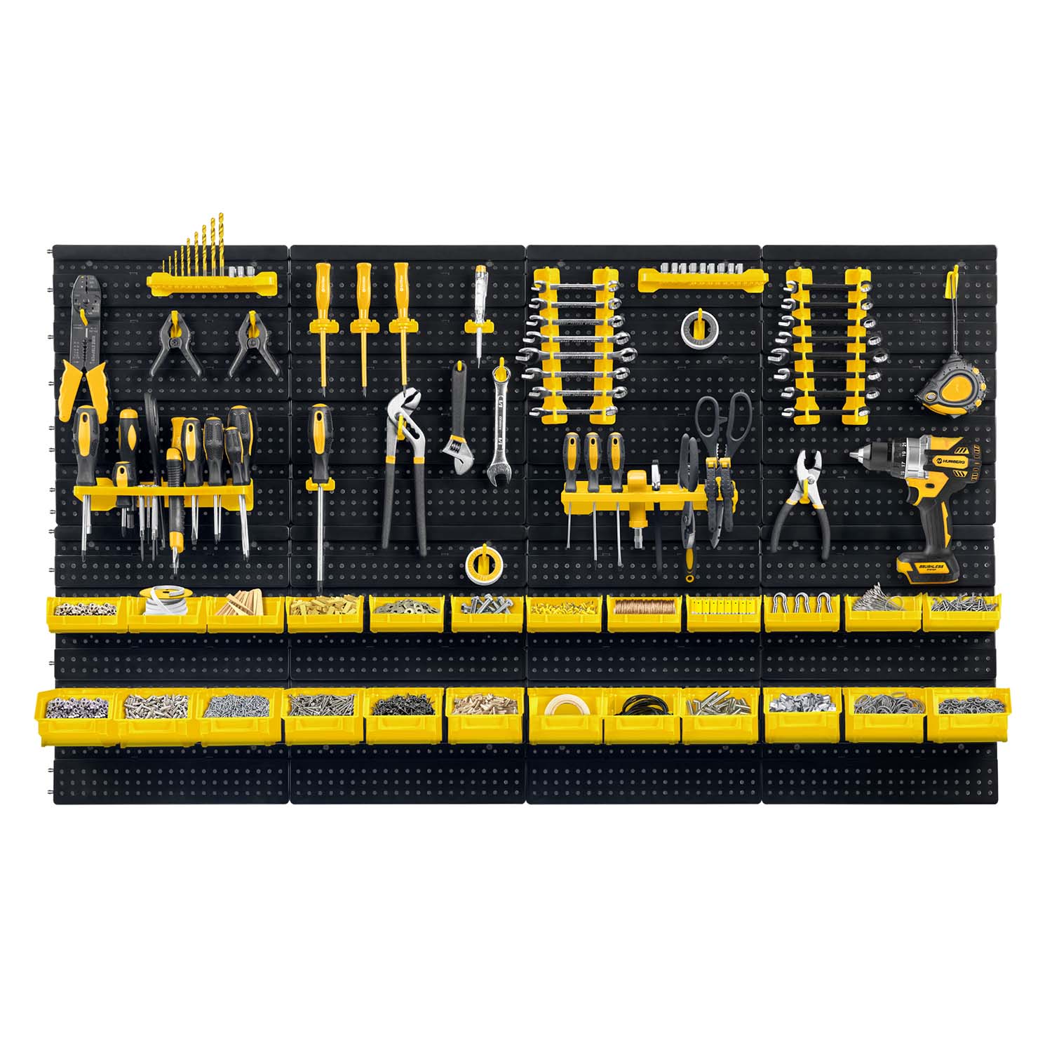 Darbnīcas instrumentu tāfele Humberg HM-580 128 x 76 cm – produkta galerijas skats, 2. pozīcija