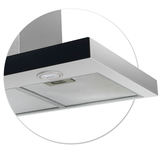 Virtuves tvaika nosūcējs 90 cm inox Berdsen BE-90S – produkta galerijas skats, 5. pozīcija