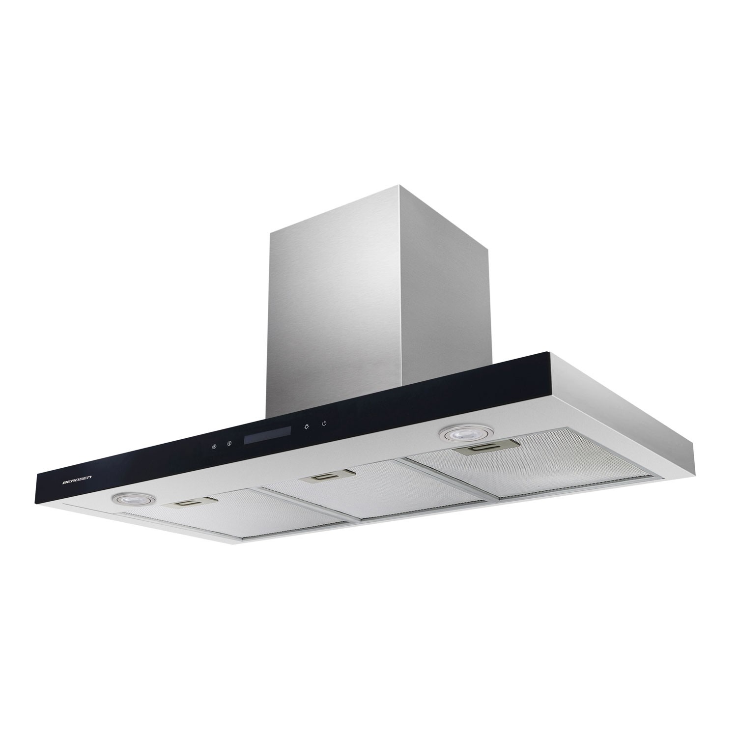 Virtuves tvaika nosūcējs 90 cm inox Berdsen BE-90S – produkta galerijas skats, 2. pozīcija
