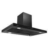 Virtuves tvaika nosūcējs 90 cm melns Berdsen BE-90E – produkta galerijas skats, 3. pozīcija