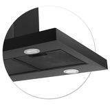 Virtuves tvaika nosūcējs 90 cm melns Berdsen BE-90E – produkta galerijas skats, 5. pozīcija