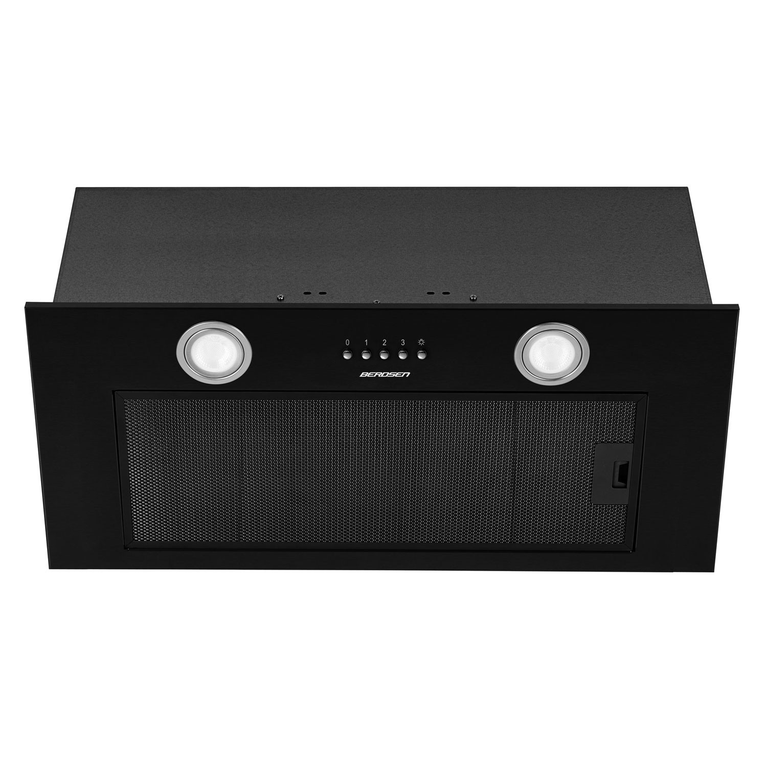 Virtuves tvaika nosūcējs 60 cm BE-50, melns – produkta galerijas skats, 2. pozīcija
