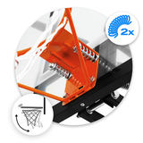 Regulējams basketbola grozs 160–305 cm Neo-Sport NS-284 – produkta galerijas skats, 4. pozīcija