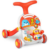 Ricokids 2-in-1 izglītojošais galdiņš RK-810, balti sarkans – produkta galerijas skats, 2. pozīcija