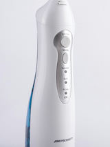 Berdsen ClearJet X3 irrigatora vadības panelis tuvplānā ar režīmiem Normal, Soft un Pulse