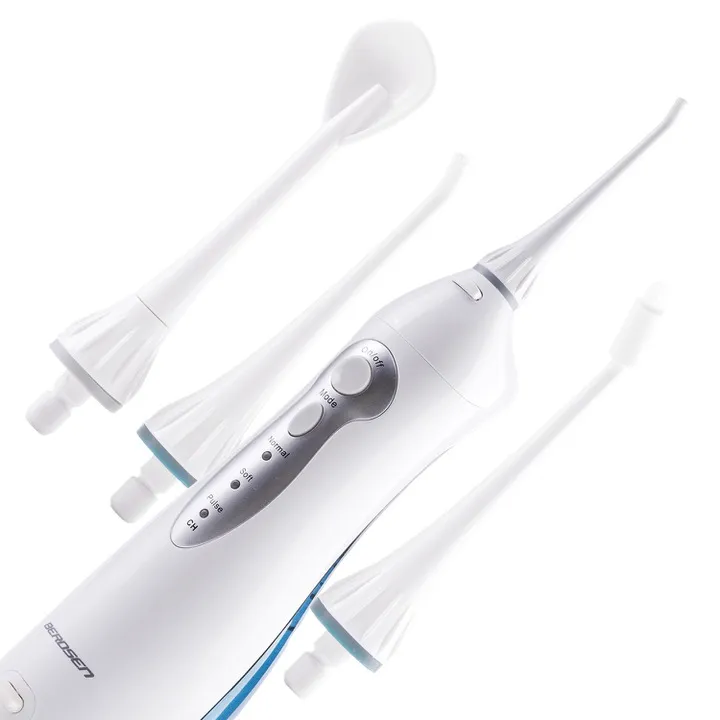 Berdsen ClearJet X3 irrigators ar trim uzgaļiem un mēles tīrīšanas uzgali slīpā kompozīcijā