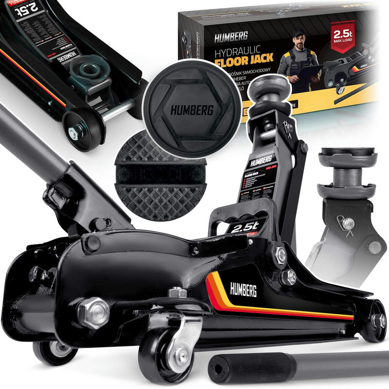 Auto domkrats 2,5 t Humberg HM-380 – produkta kopskats