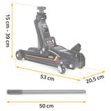 Auto domkrats 2,5 t Humberg HM-380 – produkta galerijas skats, 10. pozīcija