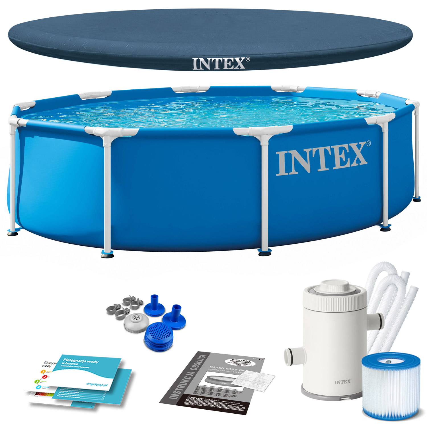 Intex stelažas baseins 305 x 76