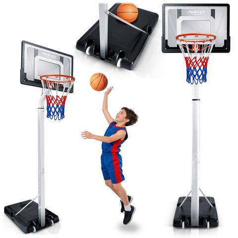 Regulējams brīvi stāvošs basketbola grozs Neo-Sport NS-281
