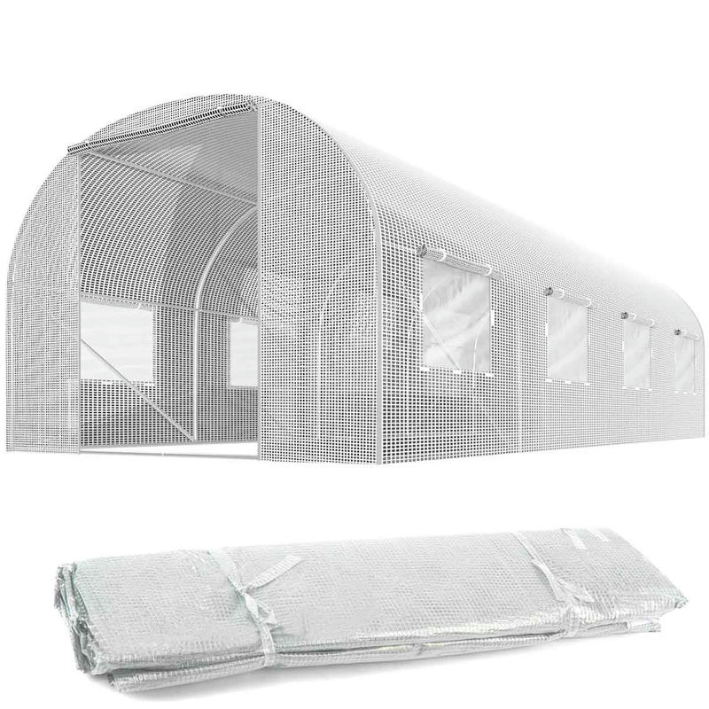 Siltumnīcas plēve 3x4,5 m (13,5 m2) Plonos, balta – produkta kopskats