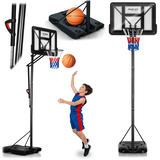 Regulējams basketbola grozs 170–305 cm Neo-Sport NS-283 – produkta kopskats