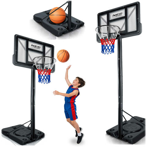 Regulējams basketbola grozs Neo-Sport NS-282 135-300 cm