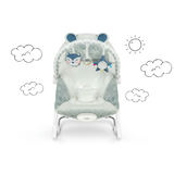 Ležaczek bujucis ar vibrāciju Ricokids, pelēks – produkta galerijas skats, 9. pozīcija