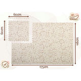 Mata piankowa puzzle 175x118cm Ricokids 6 szt gruba