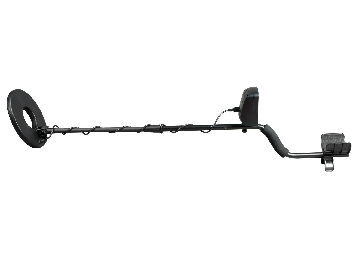 Metāla detektors Cobra Tector CT-1069 horizontālā sānskatā ar garu kātu