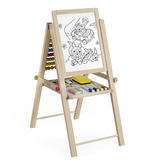 Salokāma magnētiskā krīta tāfele Ricokids – produkta galerijas skats, 3. pozīcija