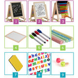 Salokāma magnētiskā krīta tāfele Ricokids – produkta galerijas skats, 7. pozīcija