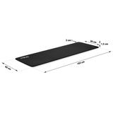 Treniņu paklājiņš ar caurumiem Neo-Sport 183 x 60 cm, biezs, melns – produkta galerijas skats, 11. pozīcija