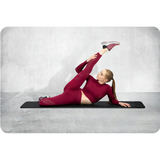 Treniņu paklājiņš ar caurumiem Neo-Sport 183 x 60 cm, biezs, melns – produkta galerijas skats, 2. pozīcija