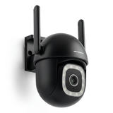 Berdsen BD-943 kamera no priekšpuses uz balta fona ar divām antenām
