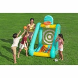 Dmuchana rotaļlieta dārzam 3in1 basketbols, futbols un mērķis 127x109x178 cm Bestway 52813 – produkta galerijas skats, 3. pozīcija